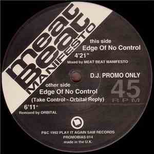 Meat Beat Manifesto - Edge Of No Control flac mp3 download