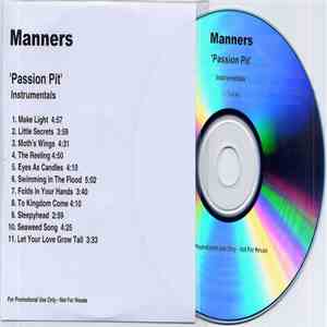 Passion Pit - Manners (Instrumentals) download flac mp3