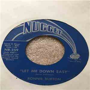 Ronnie Burton - Let Me Down Easy / From This Day On download flac mp3