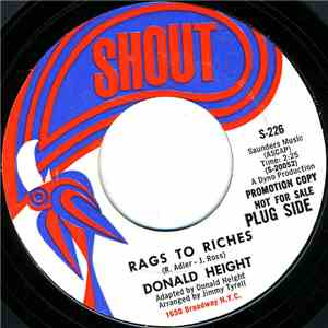 Donald Height - Rags To Riches / Please Don't Hurt Me download flac mp3