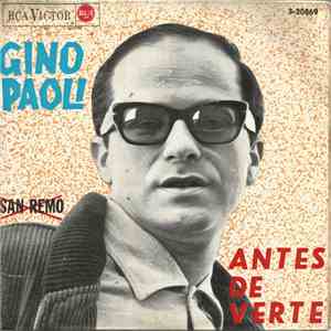 Gino Paoli - Antes De Verte download flac mp3