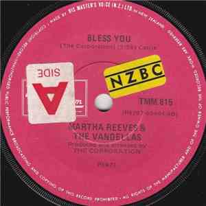 Martha Reeves & The Vandellas - Bless You / Hope I Don't Get My Heart Broke download flac mp3