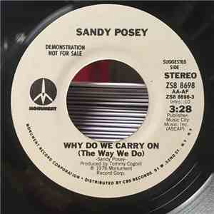 Sandy Posey - Why Do We Carry On download flac mp3