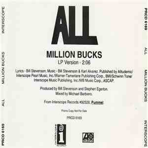 ALL  - Million Bucks download flac mp3