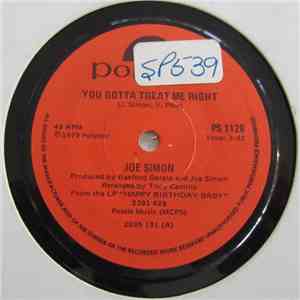 Joe Simon - You Gotta Treat Me Right download flac mp3