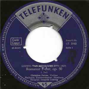 Ludwig Van Beethoven, Christian Ferras, Philharm. Staatsorchester, Hamburg, Leopold Ludwig - Romanze F-dur, Op. 50 download flac mp3