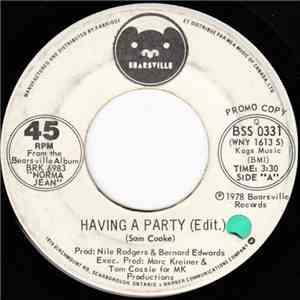 Norma Jean - Having A Party (Edit) / So I Get Hurt Again download flac mp3