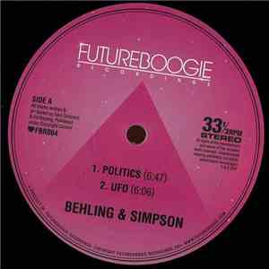 Behling & Simpson - Behling & Simpson EP download flac mp3