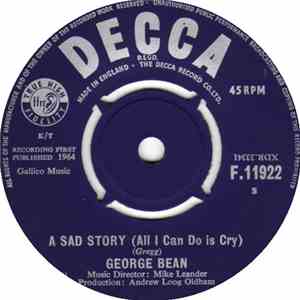 George Bean - A Sad Story (All I Can Do Is Cry) download flac mp3