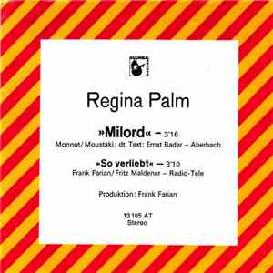 Regina Palm - Milord download flac mp3