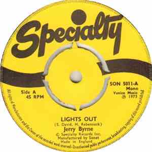Jerry Byrne - Lights Out / Honey Baby download flac mp3
