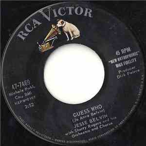 Jesse Belvin - Guess Who / My Girl Is Just Enough Woman For Me download flac mp3