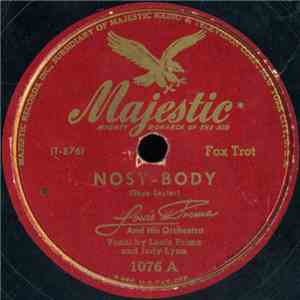 Louis Prima - Nosy-Body / A Flea And A Fly In A Flue download flac mp3