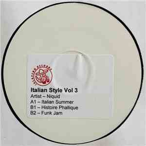 Niquid - Italian Style Volume 3 download flac mp3