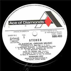 Edward Fry - Classical Organ Music download flac mp3
