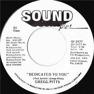 Gregg Pitts - Dedicated To You download flac mp3