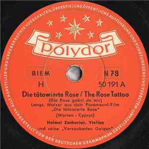 Helmut Zacharias - Die Tätowierte Rose / The Rose Tattoo download flac mp3