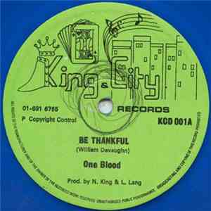 One Blood - Be Thankful download flac mp3