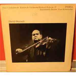 Peter I.Tschaikowski - Staatskapelle Dresden, Franz Konwitschny, David Oistrach - Konzert Für Violine Und Orchester D-dur Op. 35 download flac mp3