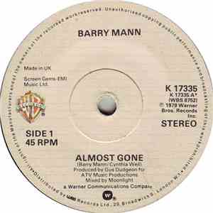 Barry Mann - Almost Gone download flac mp3