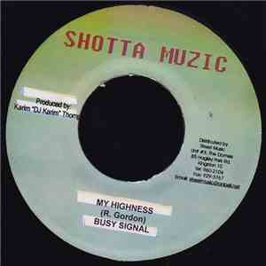 Busy Signal - My Highness download flac mp3