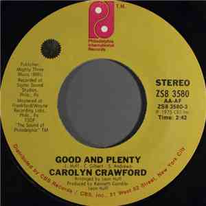 Carolyn Crawford - Good And Plenty download flac mp3