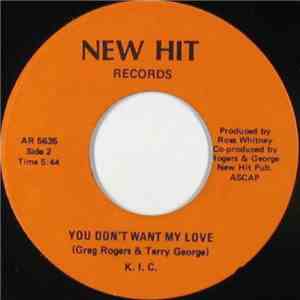 K.I.C. - Let's Go Disco / You Don't Want My Love download flac mp3