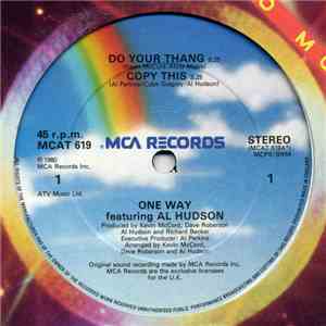 One Way Featuring Al Hudson - Do Your Thang / Copy This download flac mp3