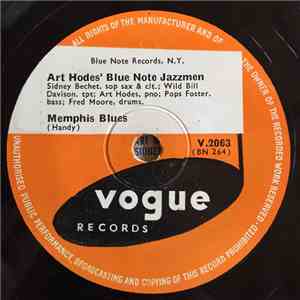 Art Hodes' Blue Note Jazzmen - Memphis Blues / Shine download flac mp3
