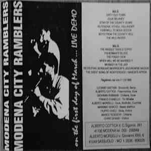 Modena City Ramblers - On The First Day Of March ... Live Demo download flac mp3