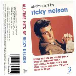 Ricky Nelson  - All-Time Hits By Ricky Nelson download flac mp3