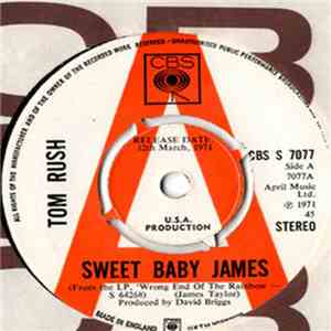 Tom Rush - Sweet Baby James download flac mp3