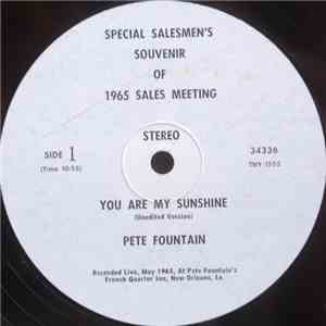 Pete Fountain - Special Salesmen's Souvenir Of 1965 Sales Meeting download flac mp3