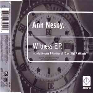 Ann Nesby - Witness EP download flac mp3