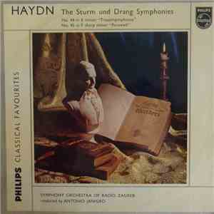 Haydn, Antonio Janigro, Symphony Orchestra Of Radio Zagreb - The Sturm Und Drang Symphonies download flac mp3
