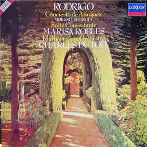 Rodrigo, Moreno-Buendia, Philharmonia Orchestra, Marisa Robles, Charles Dutoit - Concierto De Aranjuez / Suite Concertante download flac mp3