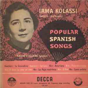 Irma Kolassi - Popular Spanish Songs download flac mp3