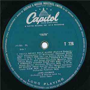Jane Froman - Faith download flac mp3