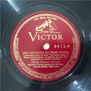 Miliza Korjus - One Day When We Were Young / There Will Come A Time download flac mp3