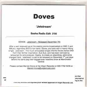 Doves - Jetstream (Sasha Radio Edit) download flac mp3