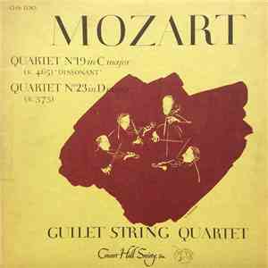 Mozart, Guilet String Quartet - Quartet N°19 In C Major (K. 465) "Dissonant" / Quartet N°23 In D Major (K.575) download flac mp3