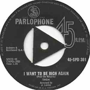 Them  - I Want To Be Rich Again / I Miss Her download flac mp3