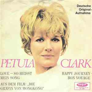 Petula Clark - Love - So Heißt Mein Song / Happy Journey - Bon Voyage download flac mp3