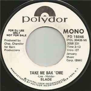Slade - Take Me Bak 'Ome download flac mp3