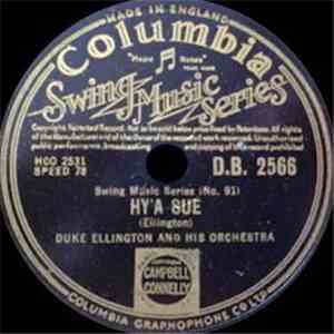 Duke Ellington And His Orchestra - Hy'a Sue / Progressive Gavotte download flac mp3