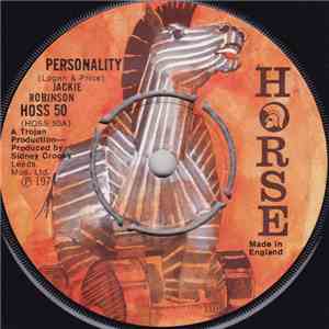Jackie Robinson  - Personality download flac mp3