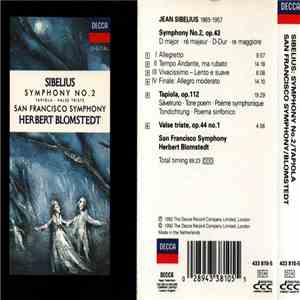 Jean Sibelius, San Franciso Symphony, Herbert Blomstedt - Symphony No.2/Tapiola download flac mp3