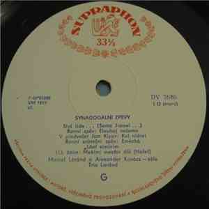 Marcel Loránd A Alexander Kovács, Trio Loránd - Synagogální Zpěvy download flac mp3