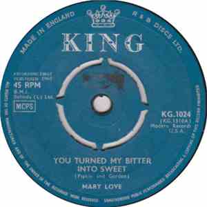 Mary Love - You Turned My Bitter Into Sweet download flac mp3