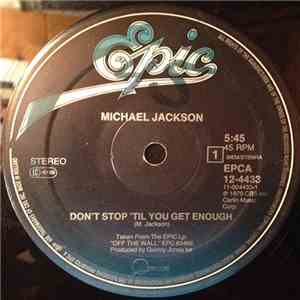 Michael Jackson - Don't Stop 'Til You Get Enough / I Can't Help It download flac mp3